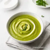 Soupe Froide Petits Pois Courgette Fra&icirc;cheur d&Eacute;t&eacute; en un Clin d&OElig;il