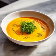 Soupe de Lentilles Corail Carottes et Poireaux