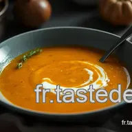 Soupe velout&eacute;e potimarron ch&acirc;taigne : douceur automnale facile