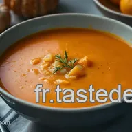 Soupe Potimarron et Ch&acirc;taigne : Un R&eacute;confort Automnal Facile et Savoureux