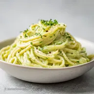 Spaghetti Cr&egrave;me Courgette en 25 Minutes