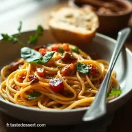 Spaghetti poivrons artichauts facile: Recette ensoleill&eacute;e!