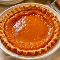 Tarte Au Potiron Sucr&eacute;e pour 8 Personnes