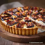 Tarte Aubergine Lardons Mozzarella La recette fondante pour un socle croustillant