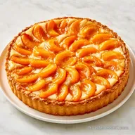 Tarte Aux Abricots et Cr&egrave;me Amand&eacute;e