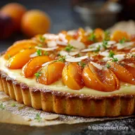 Tarte aux Abricots Classique Recette Inratable Cr&egrave;me dAmande