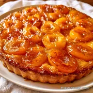 Tarte Aux Abricots Caram&eacute;lis&eacute;s