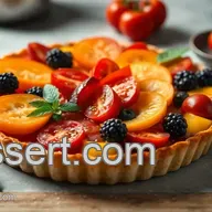 Tarte Color&eacute;e aux Fruits et L&eacute;gumes de Saison : Un D&eacute;lice Estival