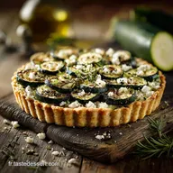Tarte Sale Courgettes Feta : LEntr&eacute;e &Eacute;t&eacute; L&eacute;g&egrave;re et Rapide