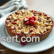 Tarte Crumble &agrave; la Rhubarbe de Christophe Michalak : Un D&eacute;lice Printanier