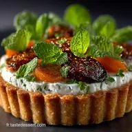 Recettes &agrave; base de l&eacute;gumes de juin Tarte Fine Ch&egrave;vre et Menthe