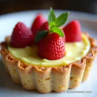 Tarte Fraise Pistache Sur Palet Breton Mon Secret Breton