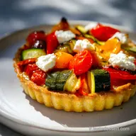 Tarte L&eacute;gumes Ch&egrave;vre: Fond Croustillant