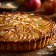 Tarte Normande Authentique Recette Facile aux Pommes et Frangipane