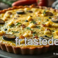 Tarte Proven&ccedil;ale: Mon Plat V&eacute;g&eacute;tarien Ensoleill&eacute;!