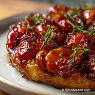 Tarte tatin de tomates au vinaigre balsamique la recette sal&eacute;e de l&eacute;t&eacute;