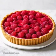 Tarte Tourbillon Amande Framboise Passion Vegan La P&acirc;tisserie R&eacute;invent&eacute;e