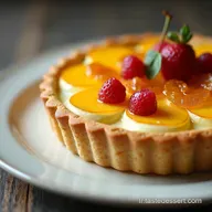 Recette Tarte Trop&eacute;zienne Originale Brioche Moelleuse et Cr&egrave;me