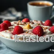 Tiramisu Fra&icirc;cheur Skyr & Framboises: Mon Secret Healthy!