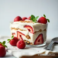 Tiramisu Roul&eacute; Fraises: La Gourmandise Facile! ✨