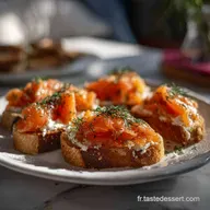 Toast Ap&eacute;ritif: Craquant et Onctueux