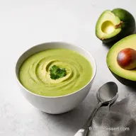 Soupe Avocat Froide Express Velout&eacute; Glac&eacute; Minute