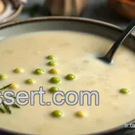 Velout&eacute; Glac&eacute; de Petits Pois: Fra&icirc;cheur Printani&egrave;re!
