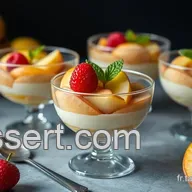 Verrines Pomme Melba: Dessert Pomme Gourmand & Facile!