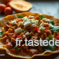 Recette Vrap M&eacute;diterran&eacute;en : Un D&eacute;lice Facile pour D&icirc;ner