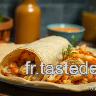 Recette Wrap Poulet Crispy : Un D&eacute;lice Croustillant aux Herbes