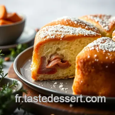 Cake au Jambon Airfryer: L'Ap&eacute;ro Facile et Gourmand! Fiche recette