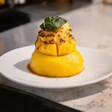 Ananas Grill&eacute; Mangue Facile LExotisme &agrave; la Fran&ccedil;aise Fiche recette