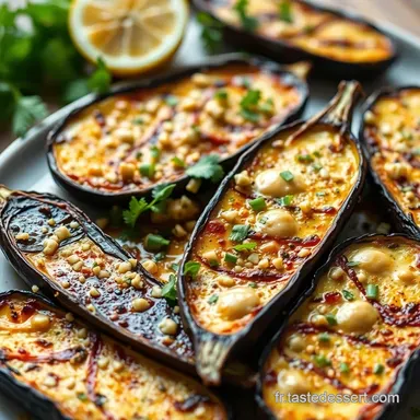 Aubergine Plancha Tahini: Ma Recette Ultra-Fondante! Fiche recette