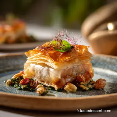 Aumônière de loup de mer pâte filo Recette aumôniè: Le plat de fête raffiné Fiche recette