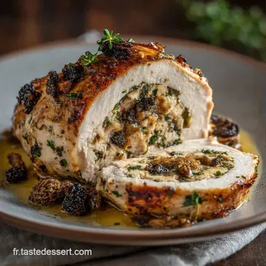 Ballotine De Poulet Aux Morilles Fiche recette
