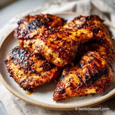 Recette de BBQ Super Facile au Poulet: 1h Total Fiche recette