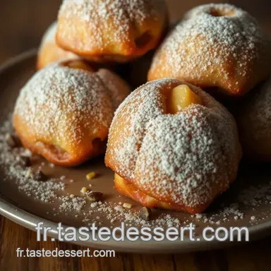 Oh l&agrave; l&agrave;! Ces beignets chocolat-pistache maison sont si bons! Fiche recette