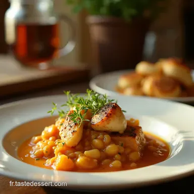 Ma D&eacute;licieuse Blanquette de SaintJacques Recette Facile Fiche recette