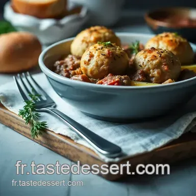 Boulettes de Viande Hach&eacute;e &agrave; la Proven&ccedil;ale : Recette Facile et Savoureuse Fiche recette