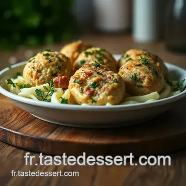 Savoureuses Boulettes de Viande Hach&eacute;e aux Herbes Fra&icirc;ches Fiche recette