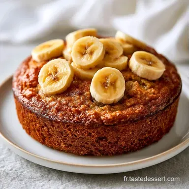 Bowl Cake Avoine Banane en 6 Minutes Fiche recette