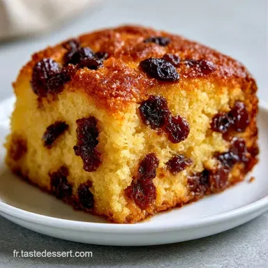 Bowl Cake Citron Raisins Secs en 8 min Fiche recette