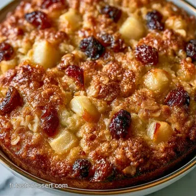 Bowl Cake Pomme Raisins Amande en 8 Min Fiche recette