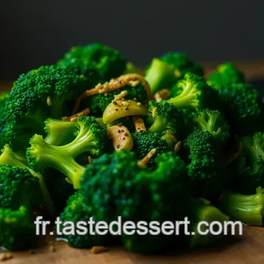 Comment cuisiner le brocoli : Brocolis R&ocirc;tis au Romarin et Ail Facile Fiche recette