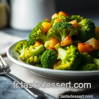 Cuisson Brocolis Facile : Brocolis Sautés à la Bordelaise! Fiche recette