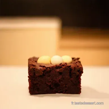 Brownie Vegan sans oeufs sans Le D&eacute;lice Chocolat Sans Souci Fiche recette