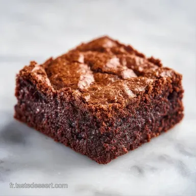 Brownies Moelleux: Centre Fondant Fiche recette
