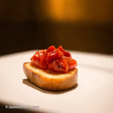 Bruschetta Tomate Cerise Estivale Un Ap&eacute;ro Chic Facile Fiche recette