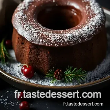 D&eacute;licieuse B&ucirc;che de No&euml;l Classique au Chocolat dans un Moule &agrave; B&ucirc;che Fiche recette