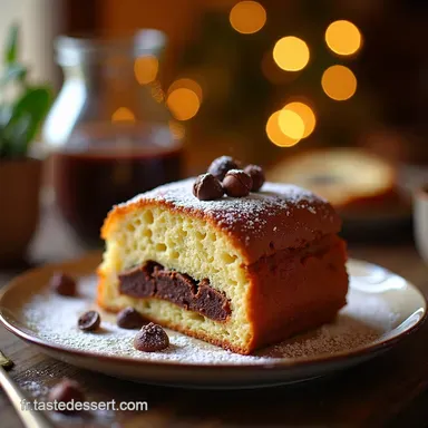 Bûche Praliné Chocolat Croustillant Nutella Le Noël Parfait Fiche recette